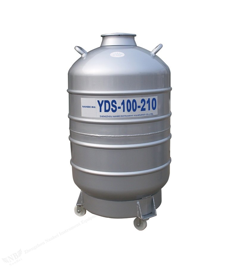 YDS-100-210 Large-Diameter Liquid Nitrogen Biological Container