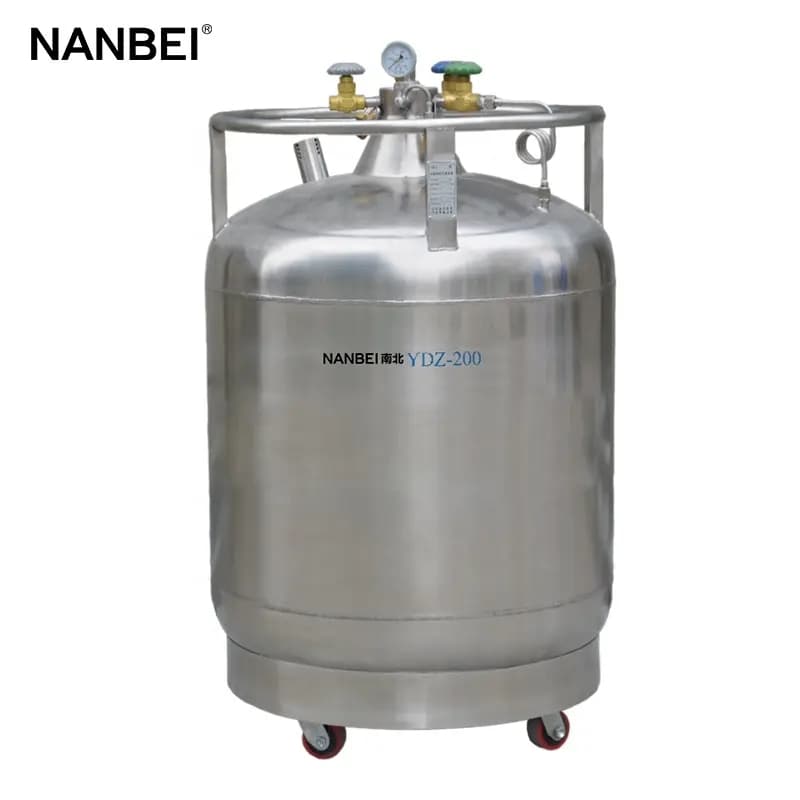 high pressure liquid nitrogen tank